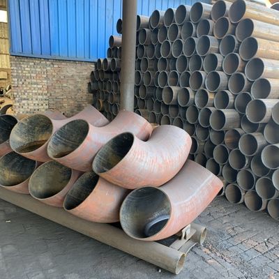 4-calowy trójnik kolankowy 90 stopni ze stali ASME B16.9 ASME 16.28 do rurociągów
